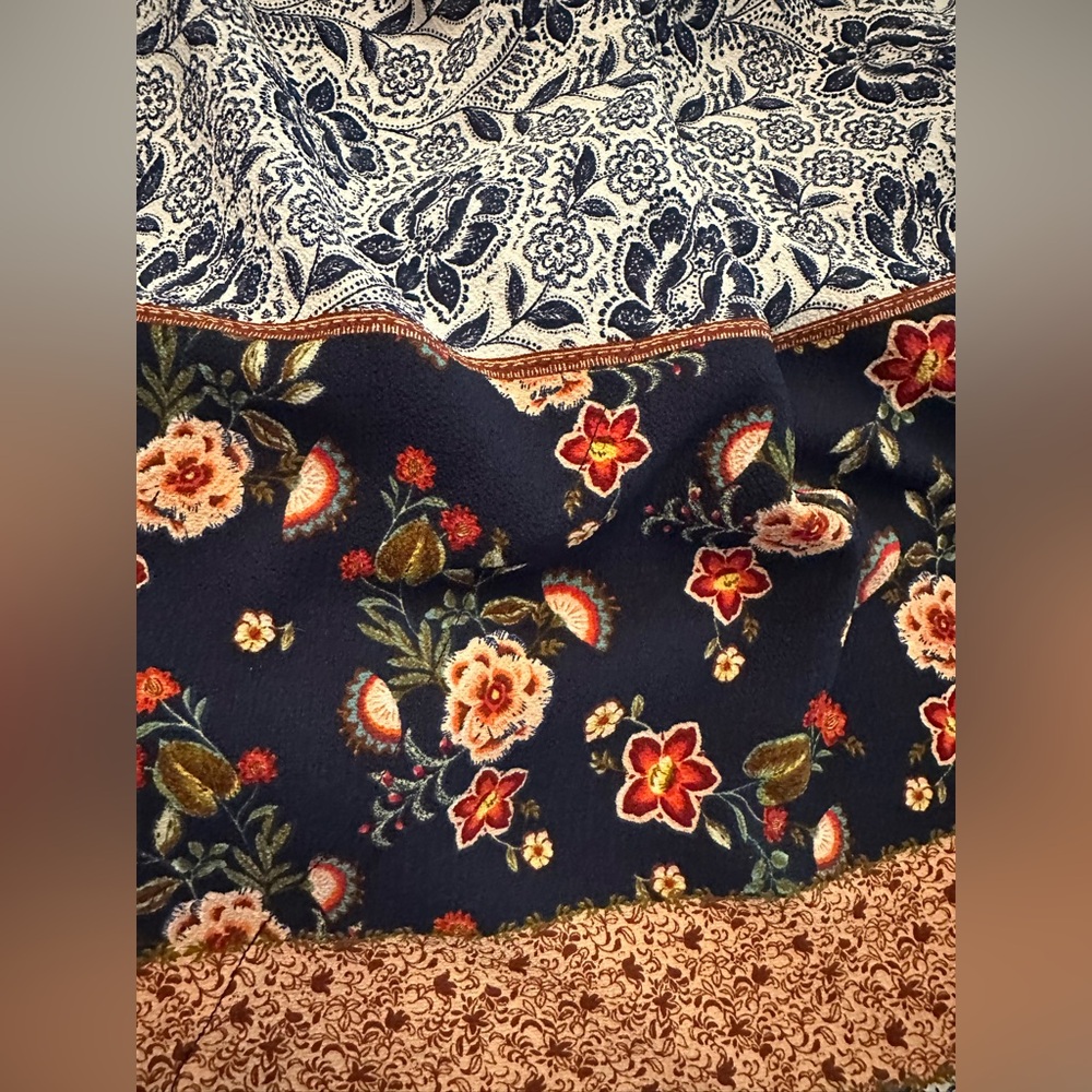 SLNY Paisley and Floral Midi / Maxi Sundress. Size Large. Like New. - Picture 12 of 12